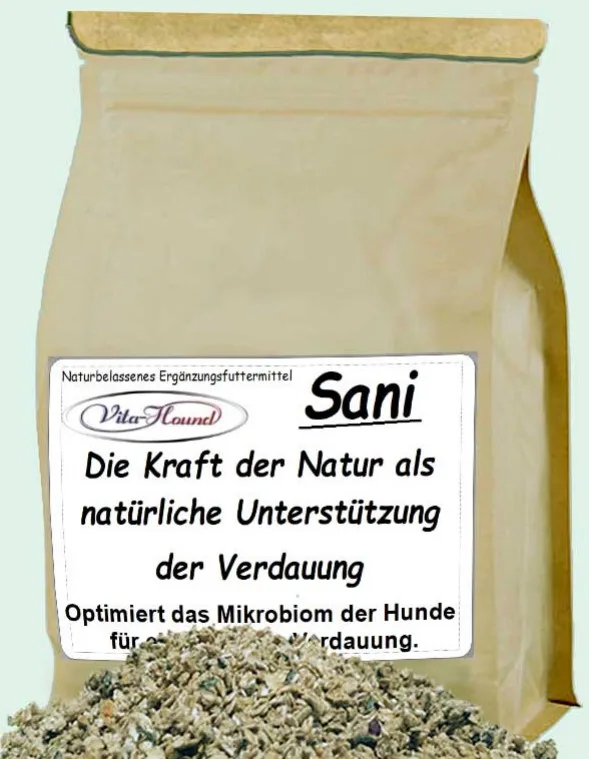 Vita-Hound Sani - Hilfe bei Verdauungsstörungen des Hundes.