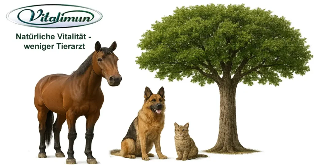 Vitalimun Affiliatepartner - Programm für Katze, Hund und Pferd.